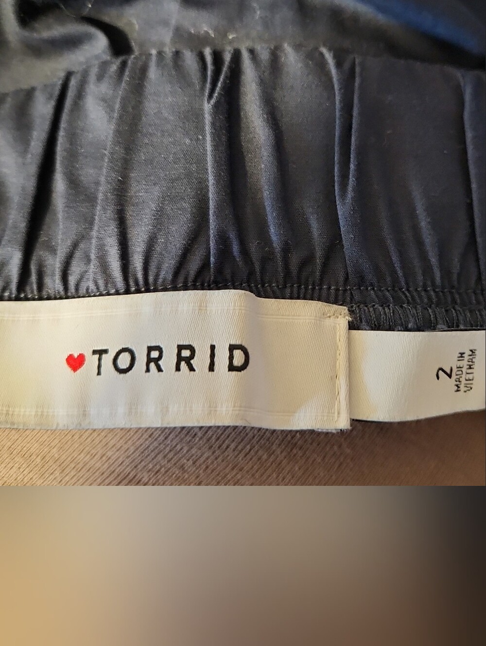Torrrid Navy Elastic-Waist Women's Shorts